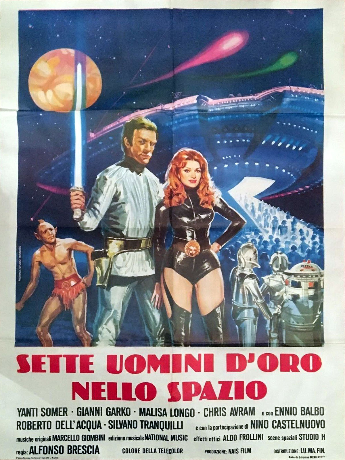 SETTE UOMINI D\'ORO NELLO SPAZIO